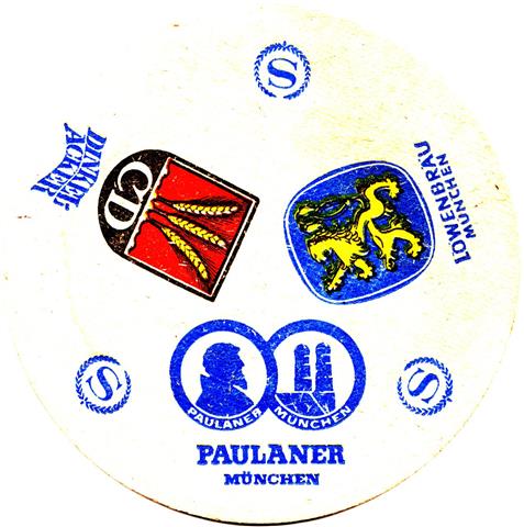 münchen m-by paulaner gemein 8a (rund215-3 biermarken)